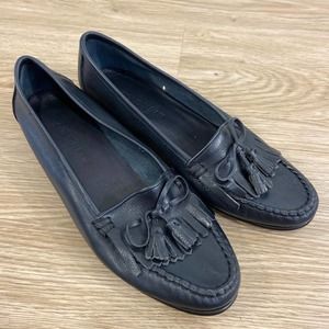 Cole Haan Leather loafers black